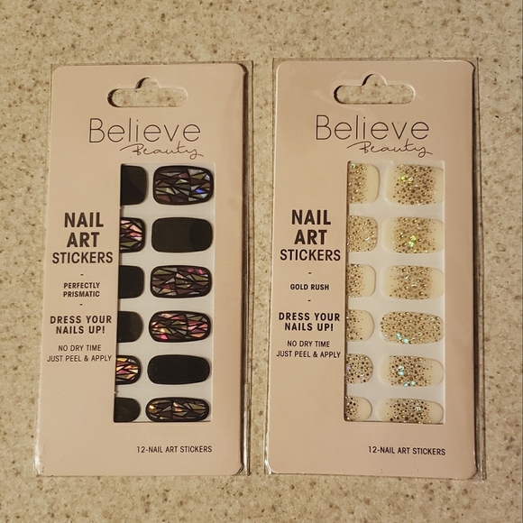Believe Beauty Nail Art Stickers - Picture 1 of 3